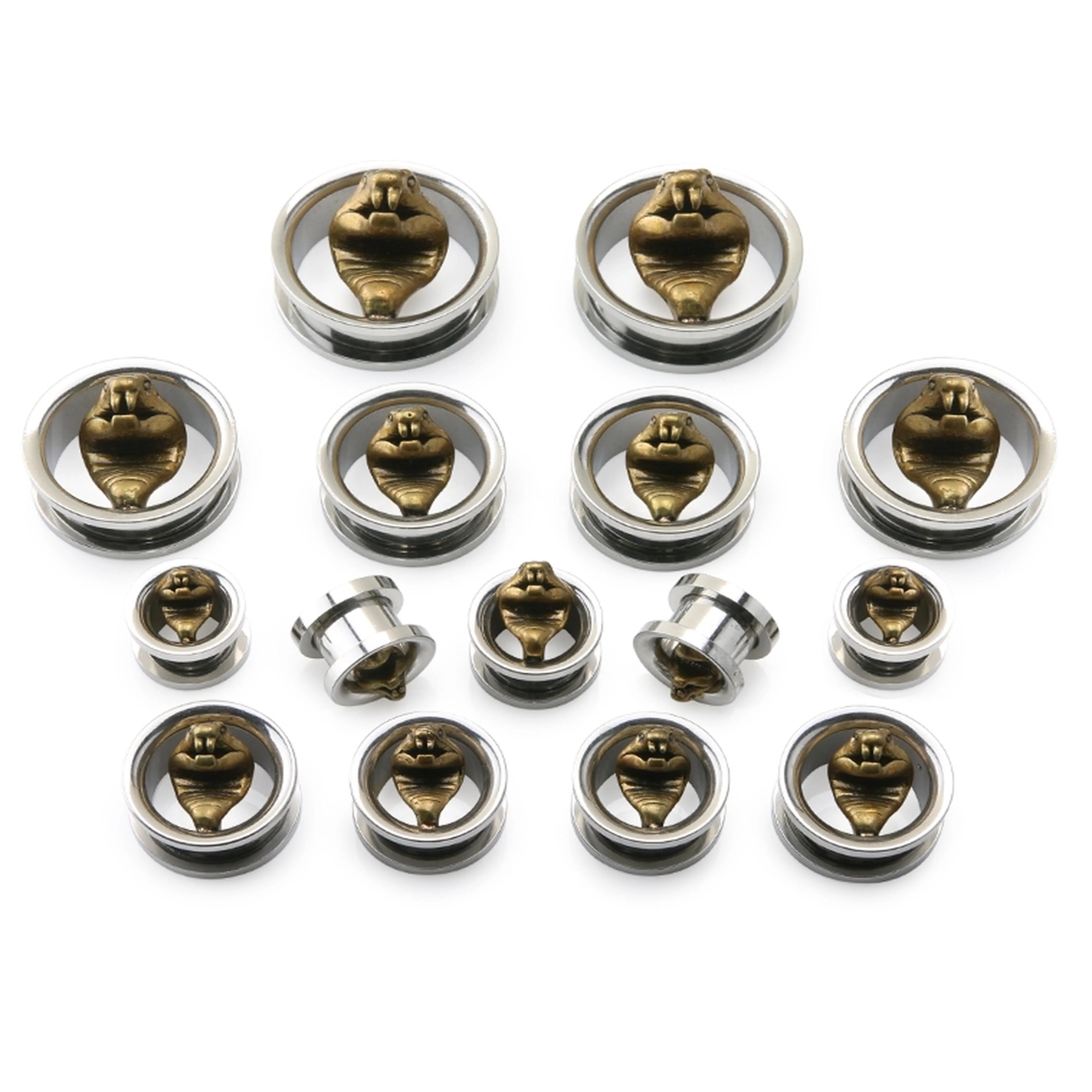 Golden Cobra Stainless Steel Tunnels - Image 2