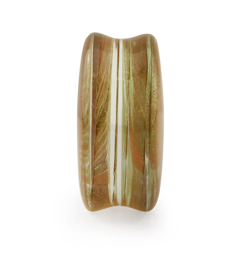 Golden Glitz Glass Plugs - Image 4