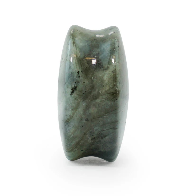 Grey Labradorite Stone Plugs - Image 5