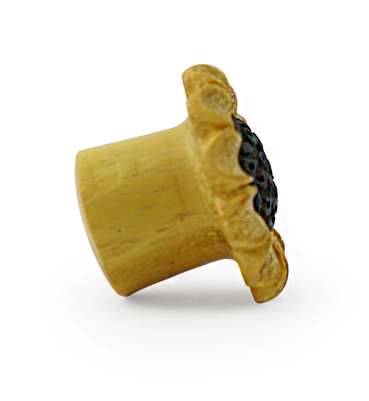 Grand Sunflower Wood Plugs - Image 8