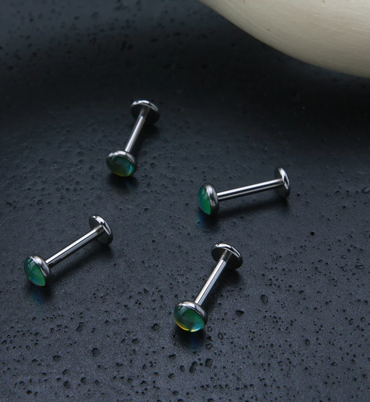 Green Aura Labret Post - Image 3