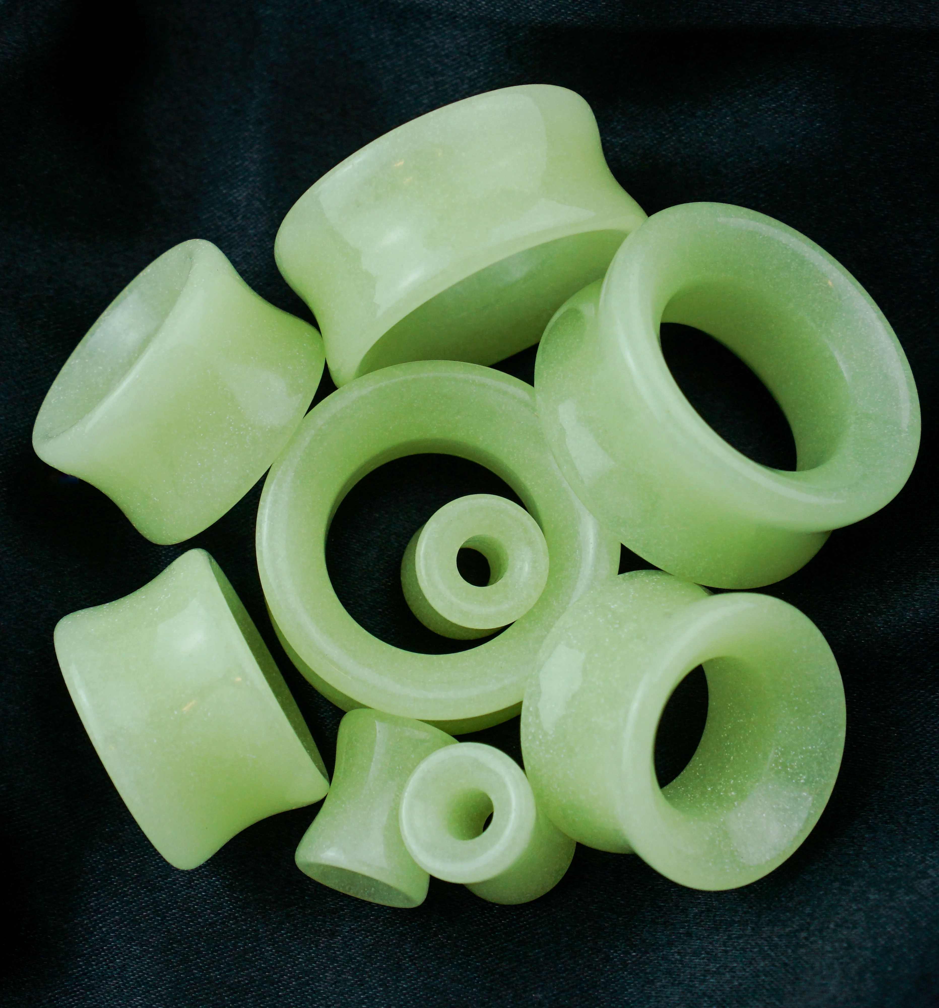 Green Glow in the Dark Glass Tunnels - Image 2