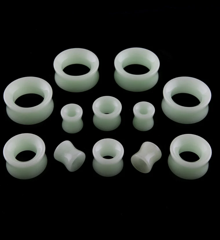 Green Glow in the Dark Glass Tunnels - Image 3