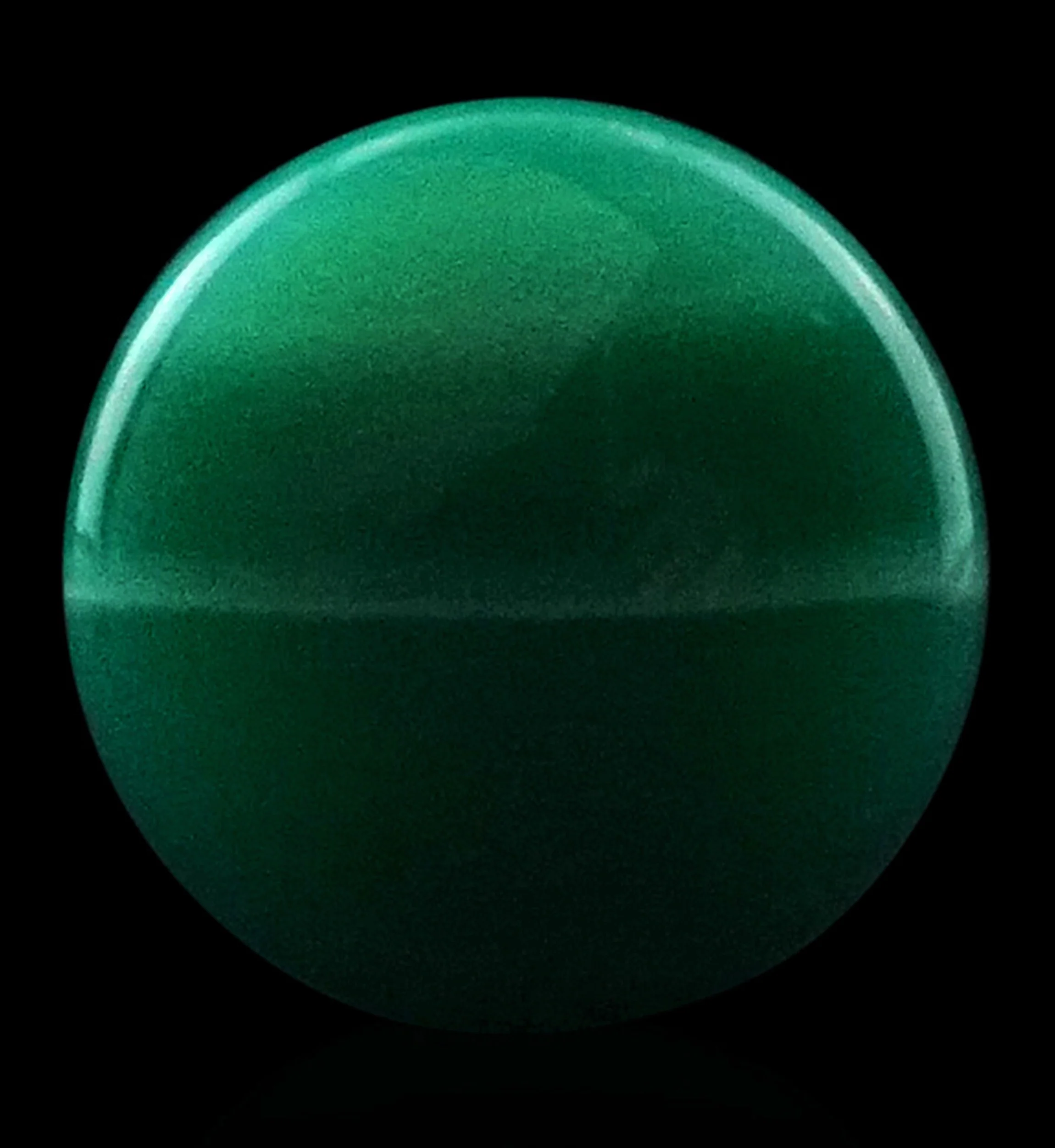 Green Line Agate Stone Plugs - Single Flare - Image 6