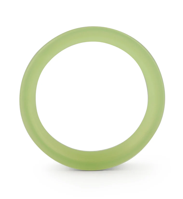 Green Metallic Silicone Ear Skins - Image 5