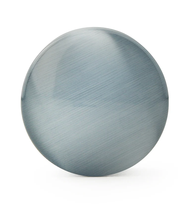 Grey Cat's Eye Glass Plugs - Image 4