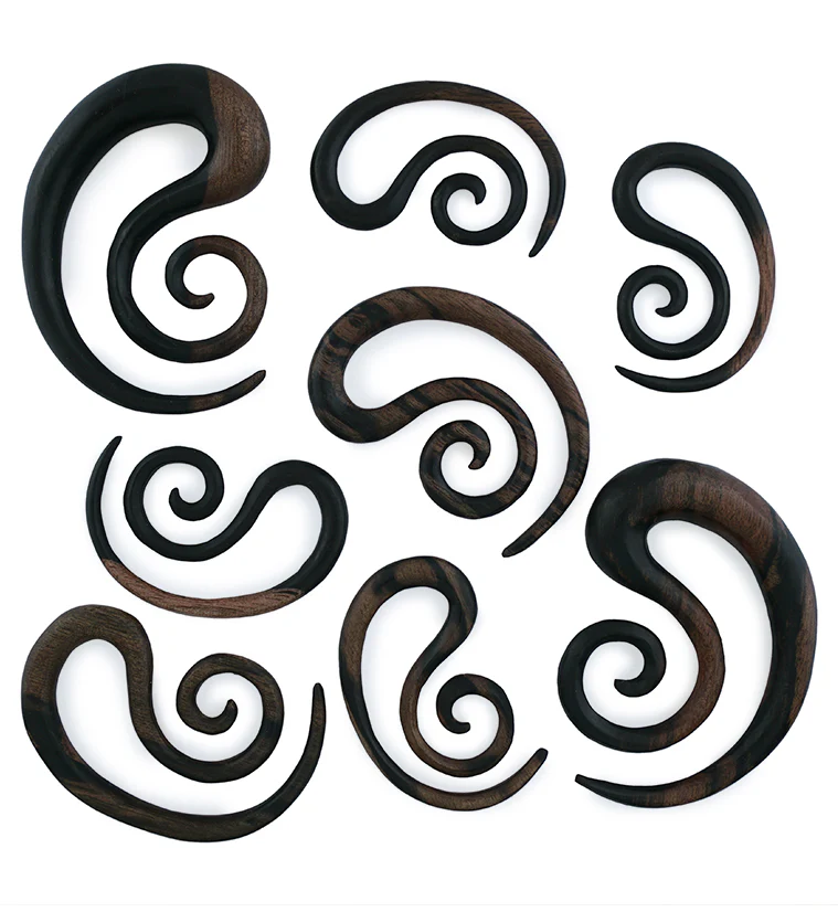 Helical Areng Wooden Spiral Hangers - Image 4