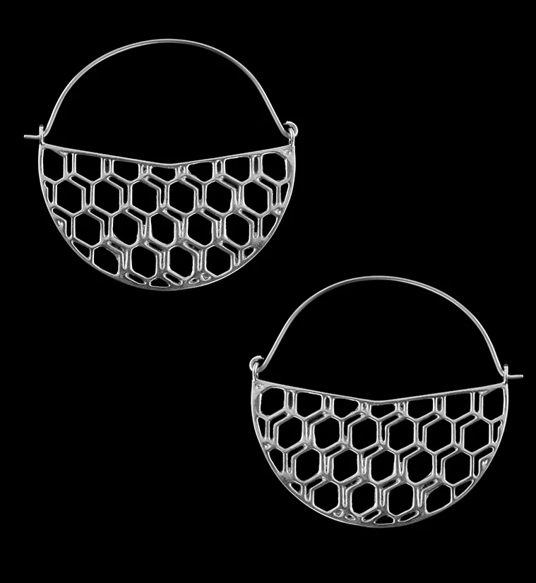 Hexad Titanium Hangers - Earrings - Image 2
