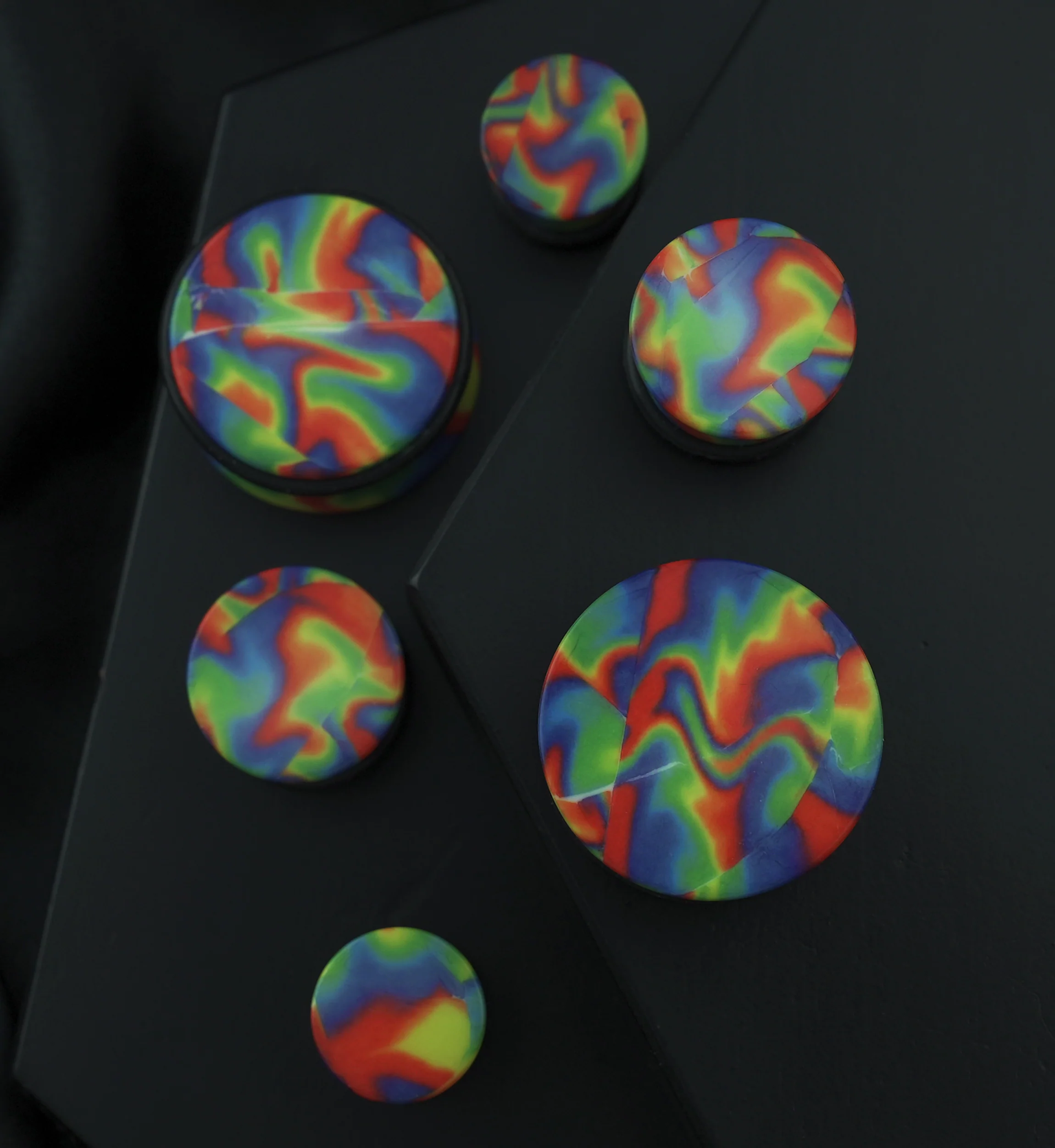 Hippie Tie Dye Plugs - Image 2