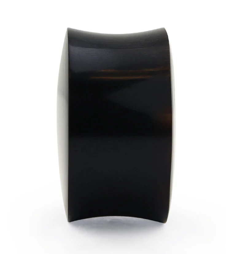 Horn Plugs With Sanded Cukli Shell Inlay - Image 5