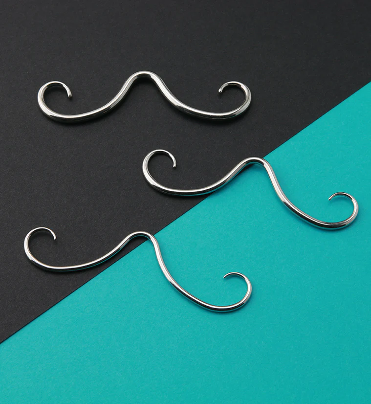 Imperial Mustache Septum Bar - Image 3