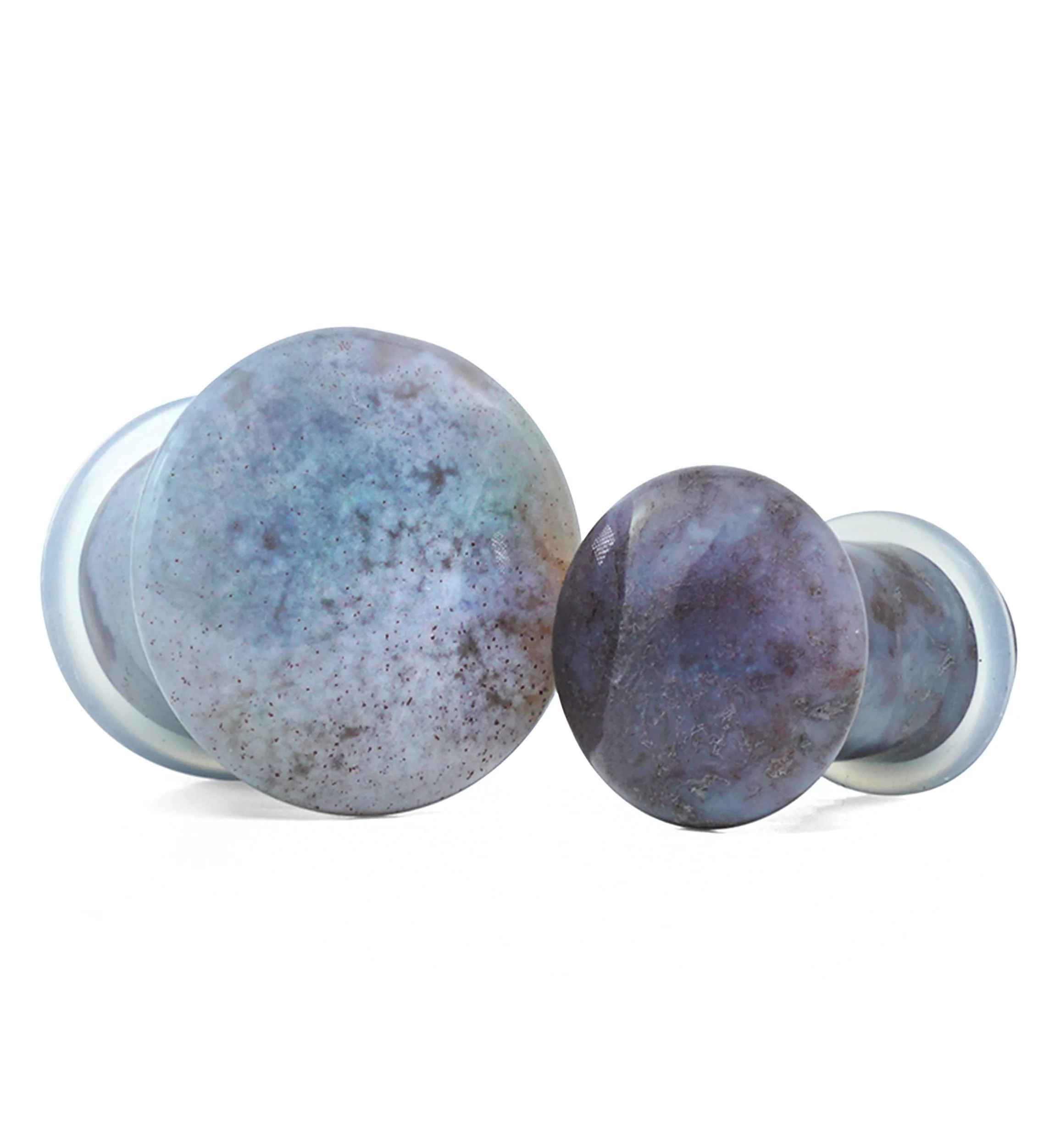 Indian Agate Stone Plugs - Single Flare - Image 4