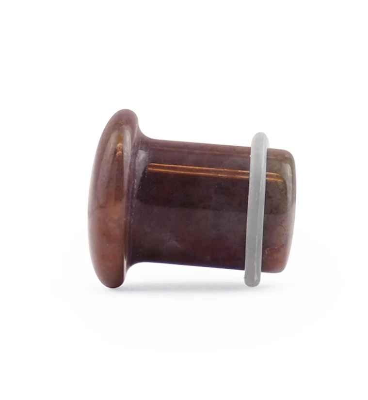 Indian Agate Stone Plugs - Single Flare - Image 6