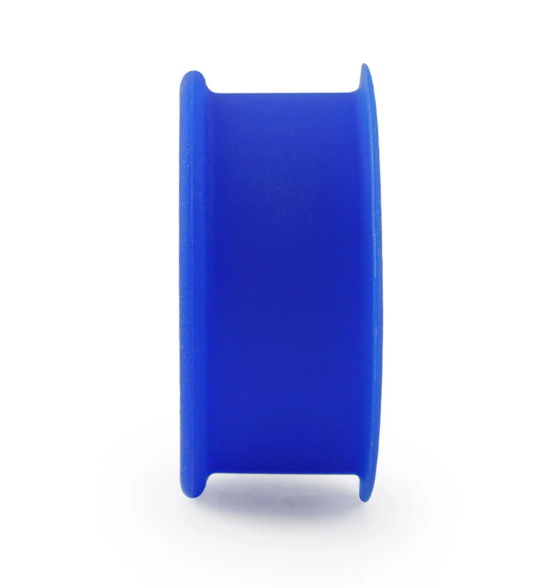 Kaos Blue Silicone Hollow Plugs - Image 5