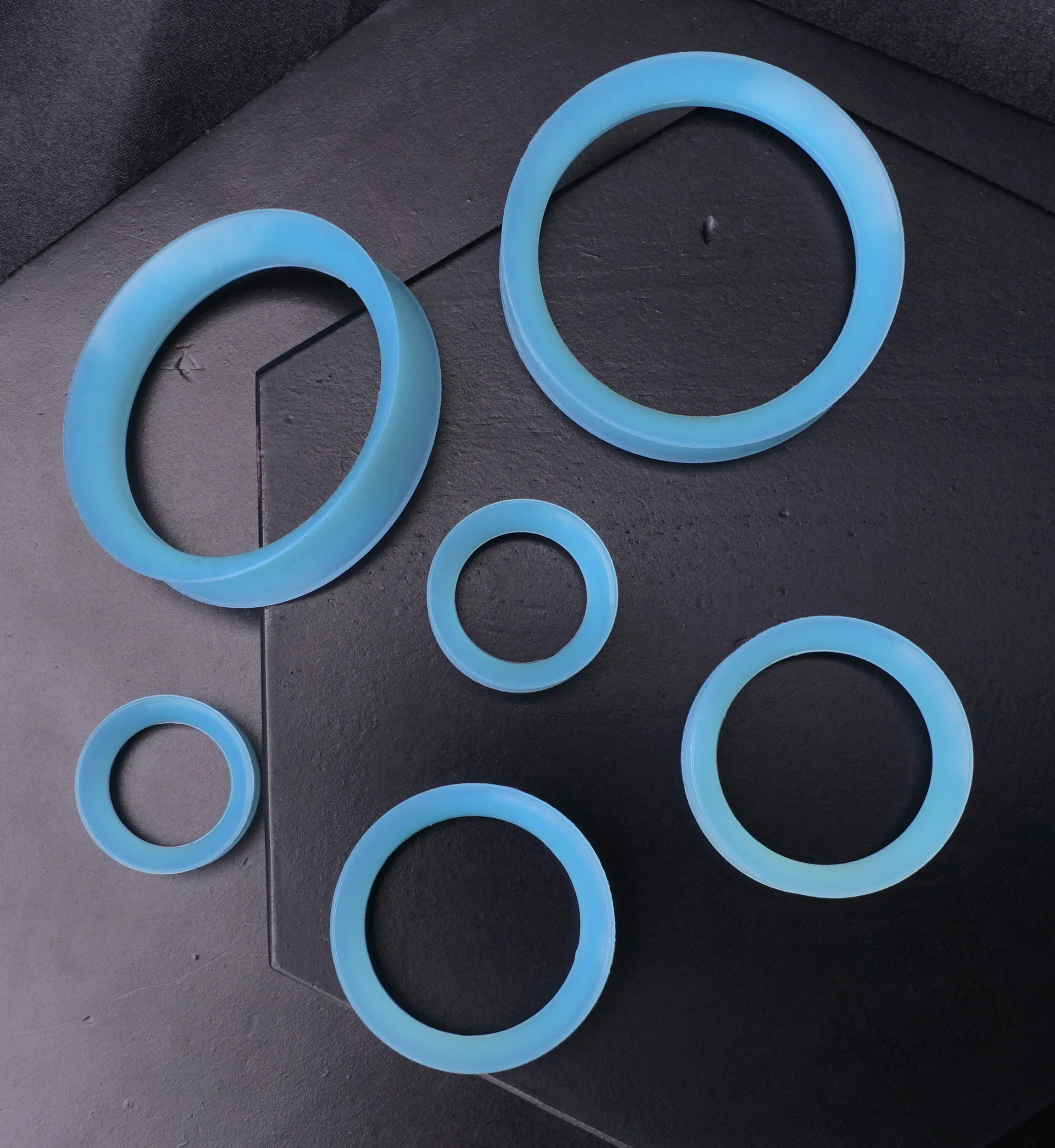 Kaos Blue Solar Silicone Skin Eyelets - Image 2