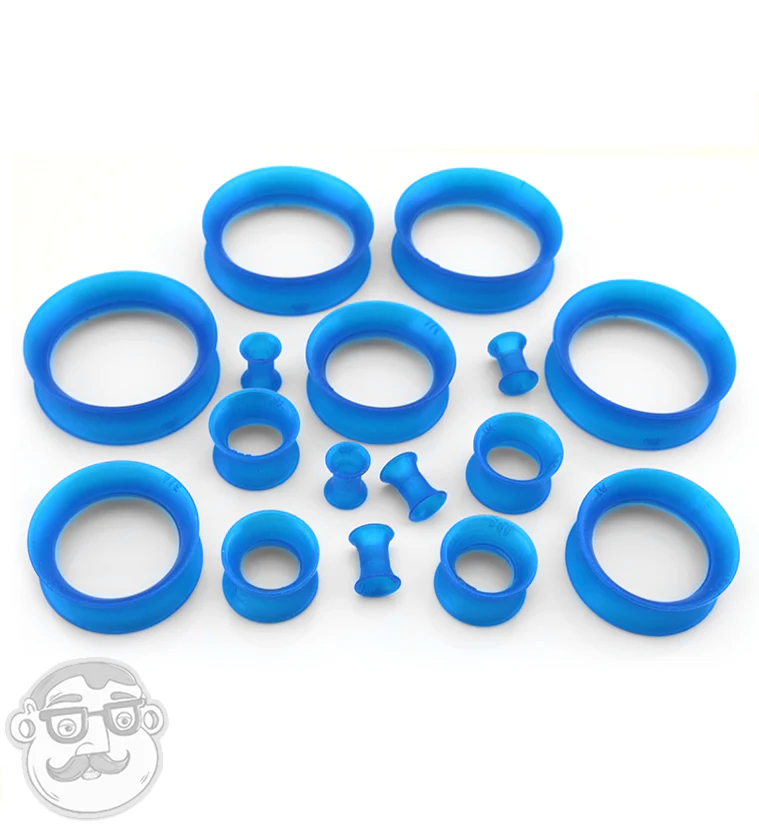 Kaos Cobalt Blue Pearl Silicone Skin Eyelets - Image 3