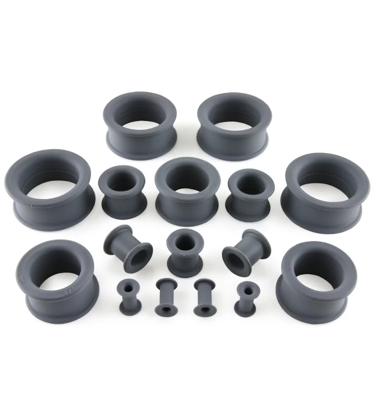Kaos Grey Silicone Tunnels - Image 3