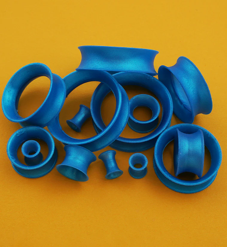 Kaos Sea Blue Pearl Silicone Skin Eyelets - Image 2