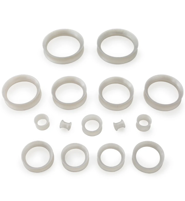 Kaos Silver Silicone Skin Eyelets - Image 3