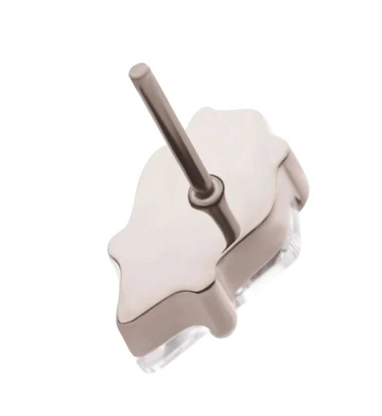 Kite CZ Threadless Titanium Top - Image 2