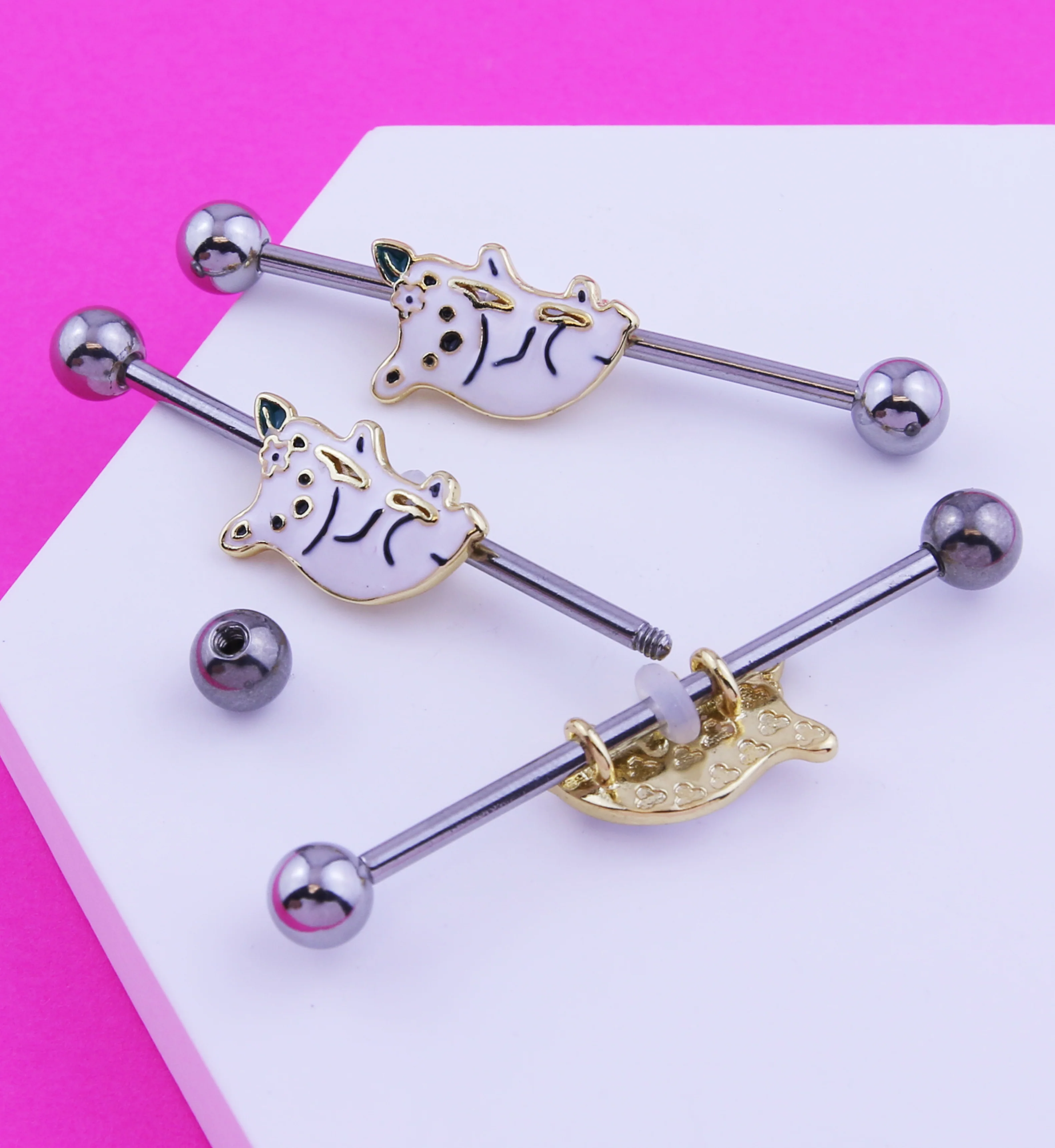 Koala Stainless Steel Industrial Barbell - Image 2