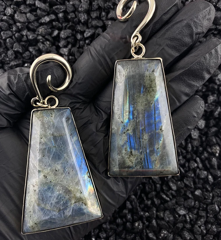 Labradorite Ear Weights Version 12 - Image 2