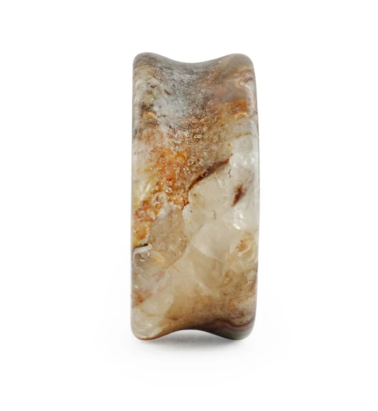 Laguna Lace Agate Stone Plugs - Image 4