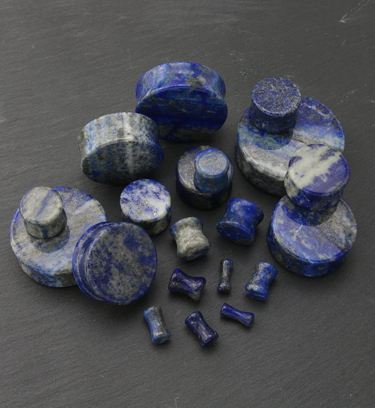Lapis Lazuli Stone Plugs - Image 10