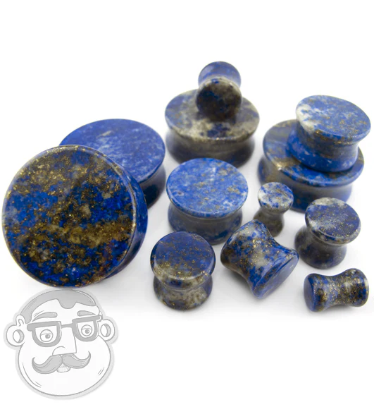 Lapis Lazuli Stone Plugs - Image 12