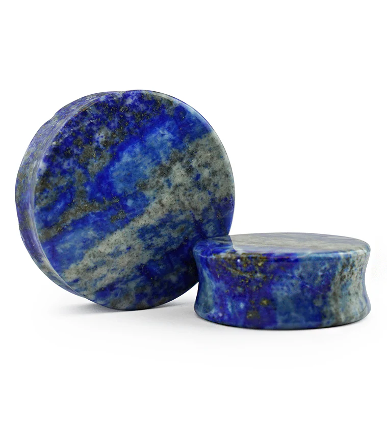 Lapis Lazuli Stone Plugs - Image 4