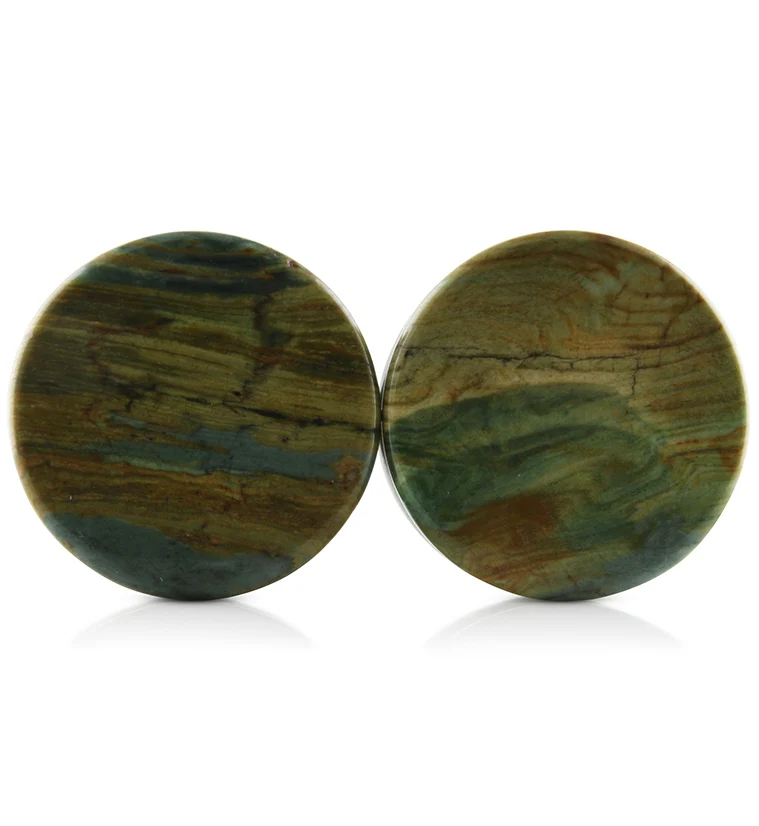 Larsonite Stone Plugs 1 Inch (25mm) Version 3