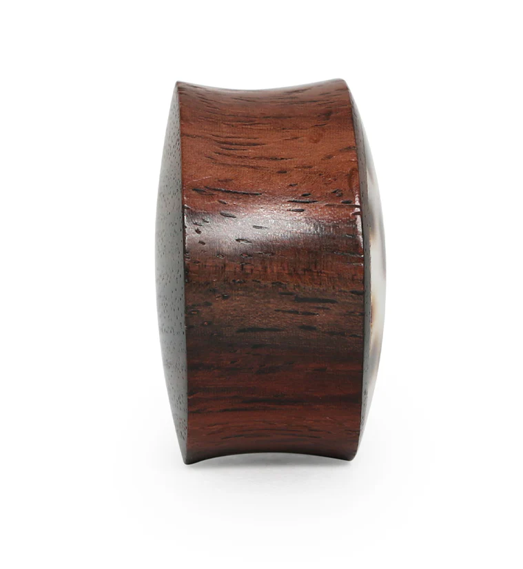 Leopard Shell Inlay Wooden Plugs - Image 4