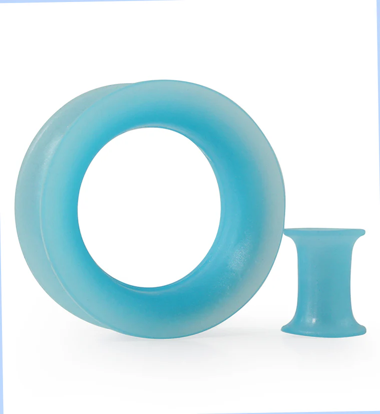 Light Blue Silicone Ear Skins