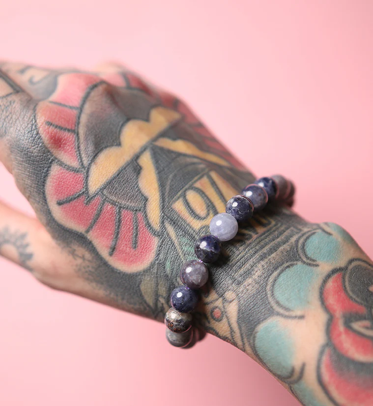 Lolite Stone Bracelet