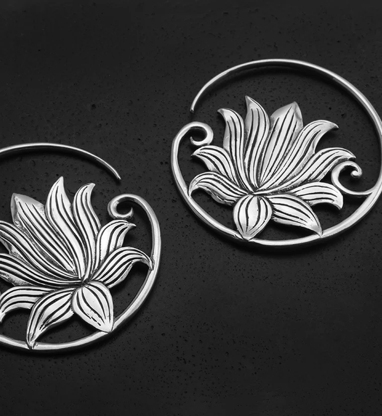 Lotus White Brass Hangers - Image 3