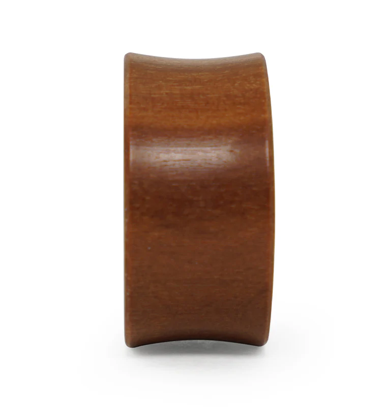 Love Letter Engraved Saba Wood Plugs - Image 3