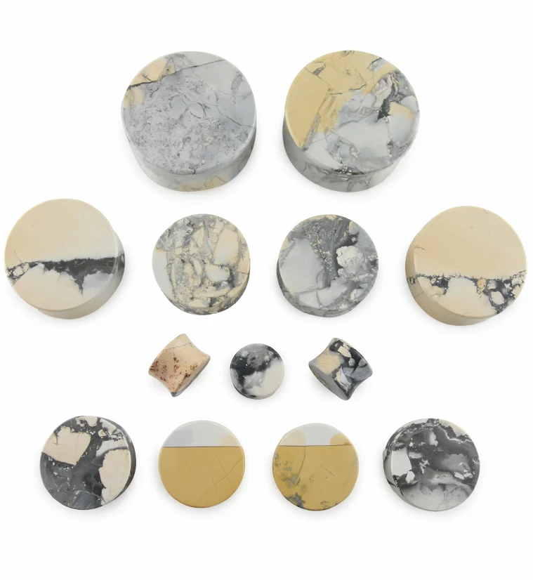 Maligano Jasper Stone Plugs - Image 4