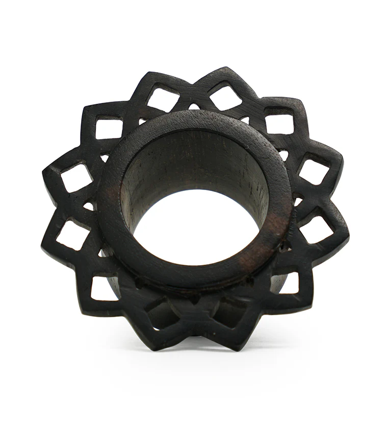 Mandala Flower Areng Wood Tunnels - Image 6