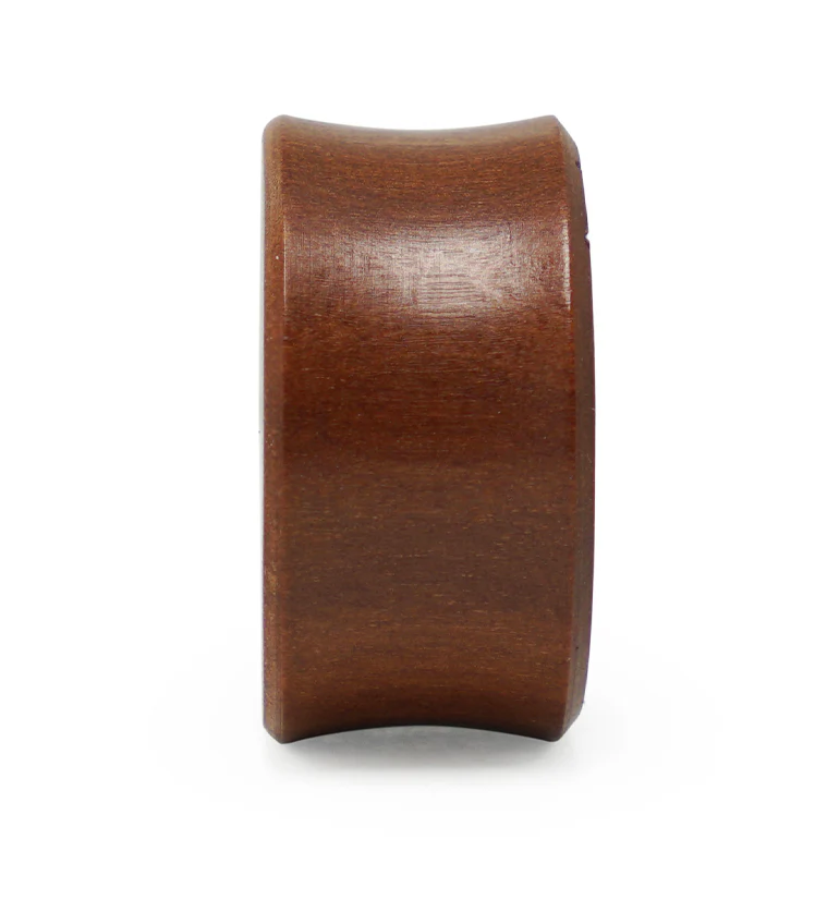 Mandala Flower Engraved Saba Wood Plugs - Image 6