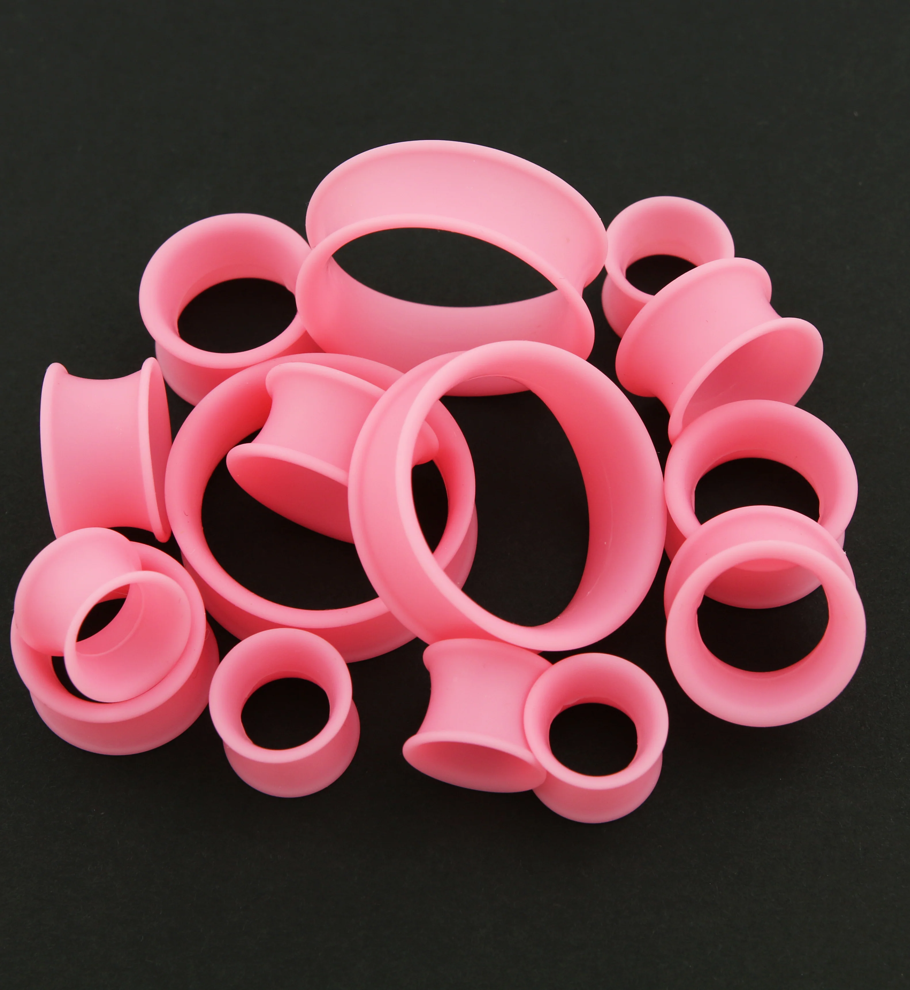 Bubblegum Pink Matte Silicone Ear Skins - Image 2