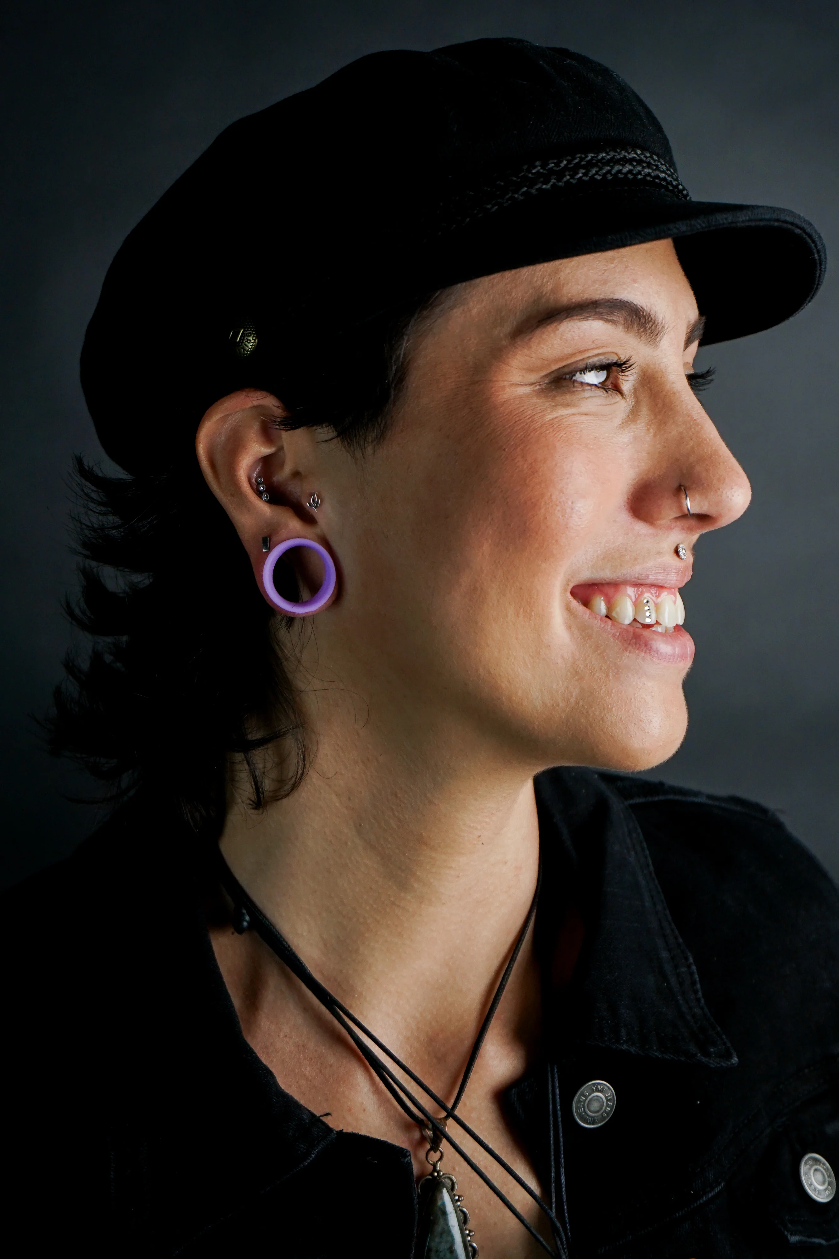 Lavender Purple Matte Silicone Ear Skins - Image 4