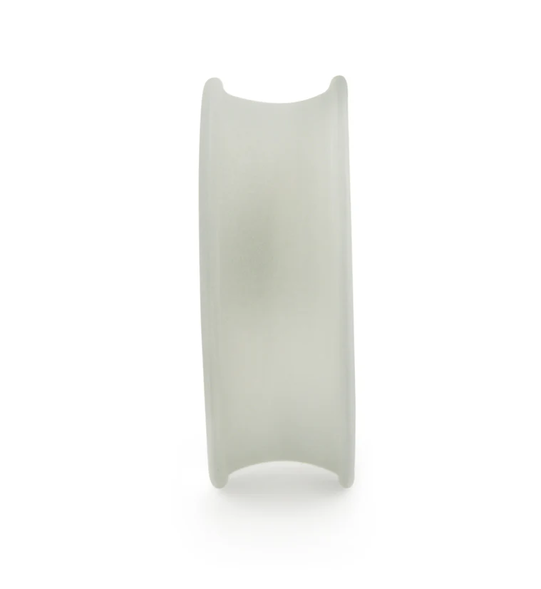 Matte Silver Silicone Ear Skins - Image 5