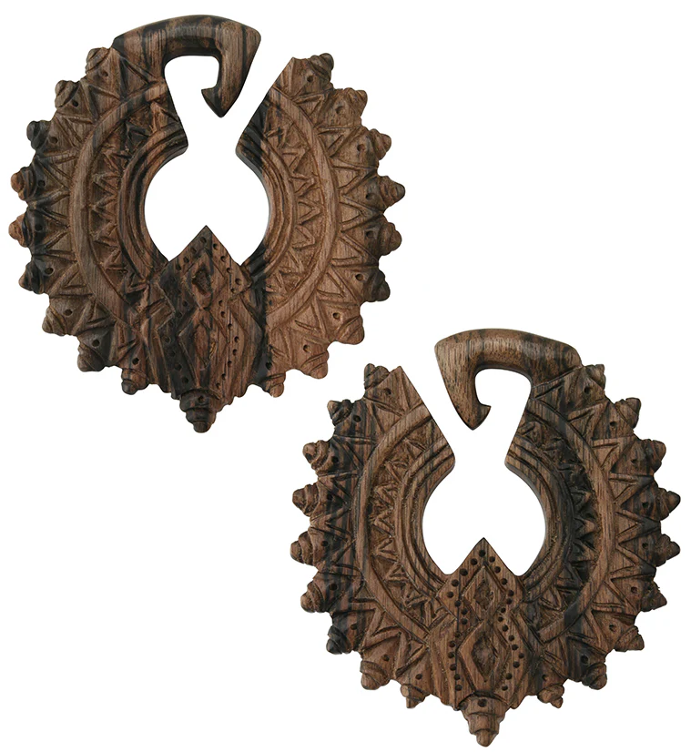 Midway Areng Wooden Ear Weights - Image 4