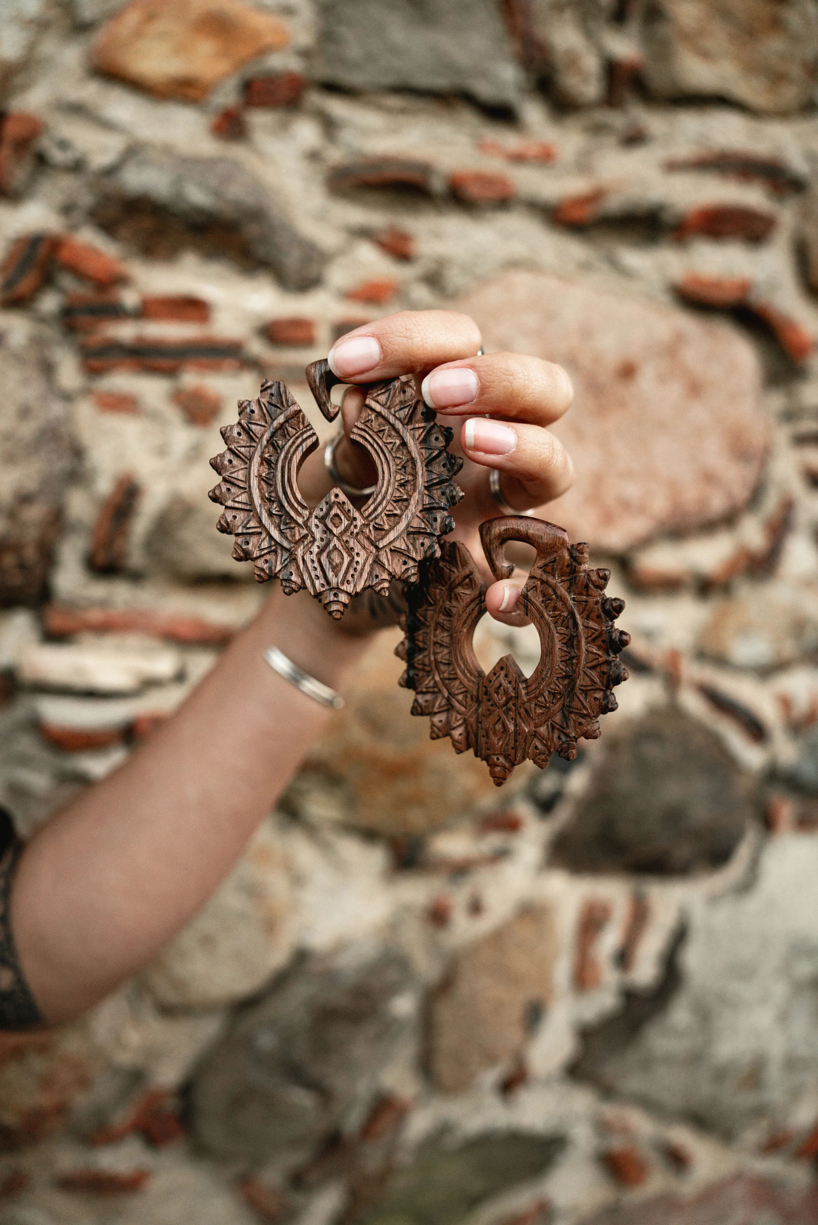 Midway Areng Wooden Ear Weights - Image 6