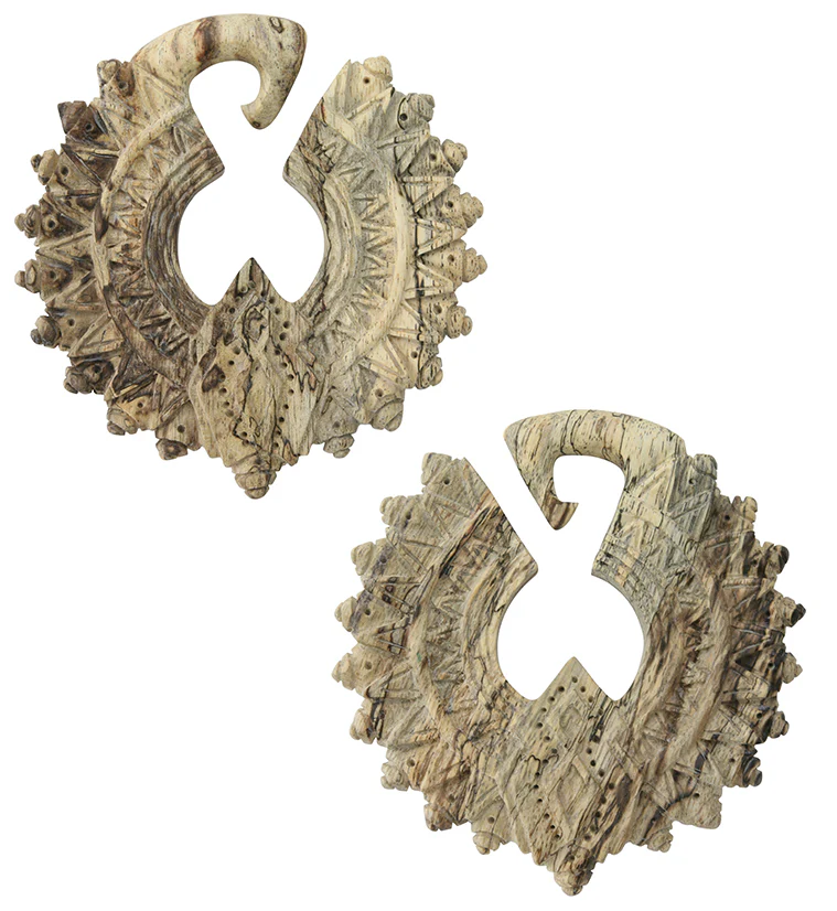 Midway Tamarind Wooden Ear Weights - Image 3