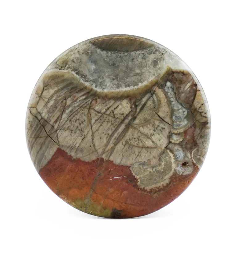 Mushroom Jasper Stone Plugs - Image 3