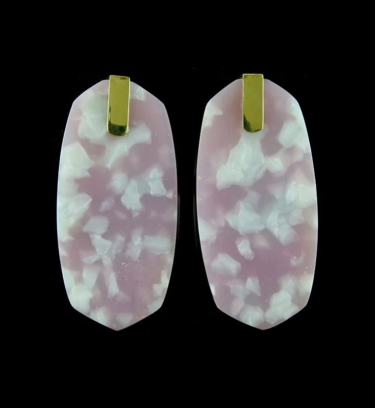 Oblate Pink Fructose Hangers