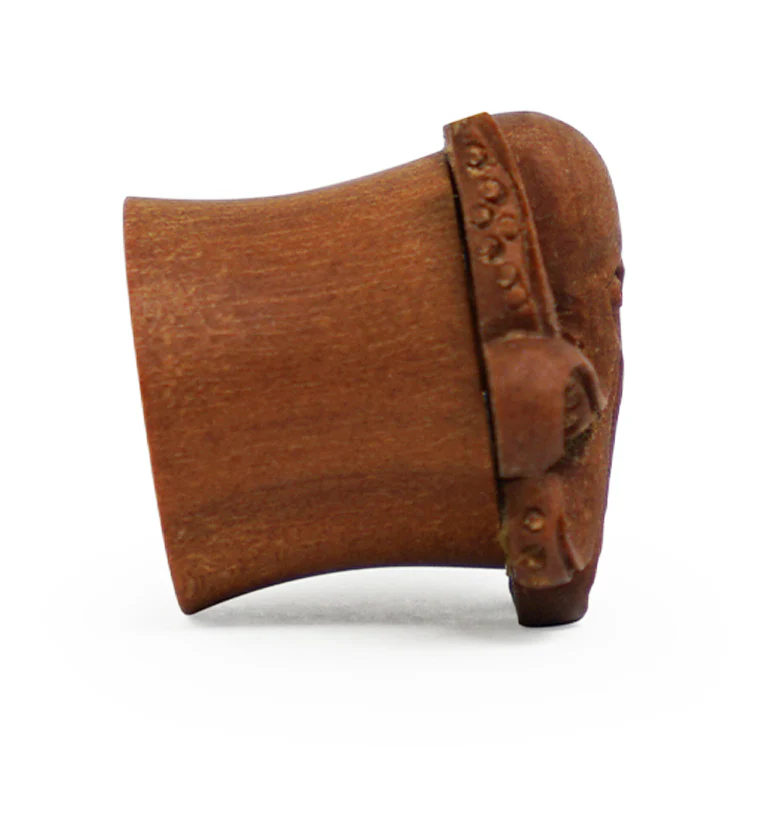 Octopus Carved Saba Wood Tunnels - Image 5