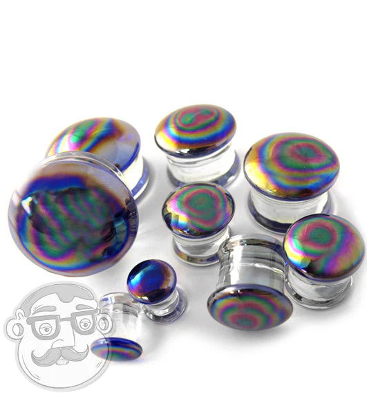 Oil Slick Glass Plugs (CLOSEOUT) - Image 2