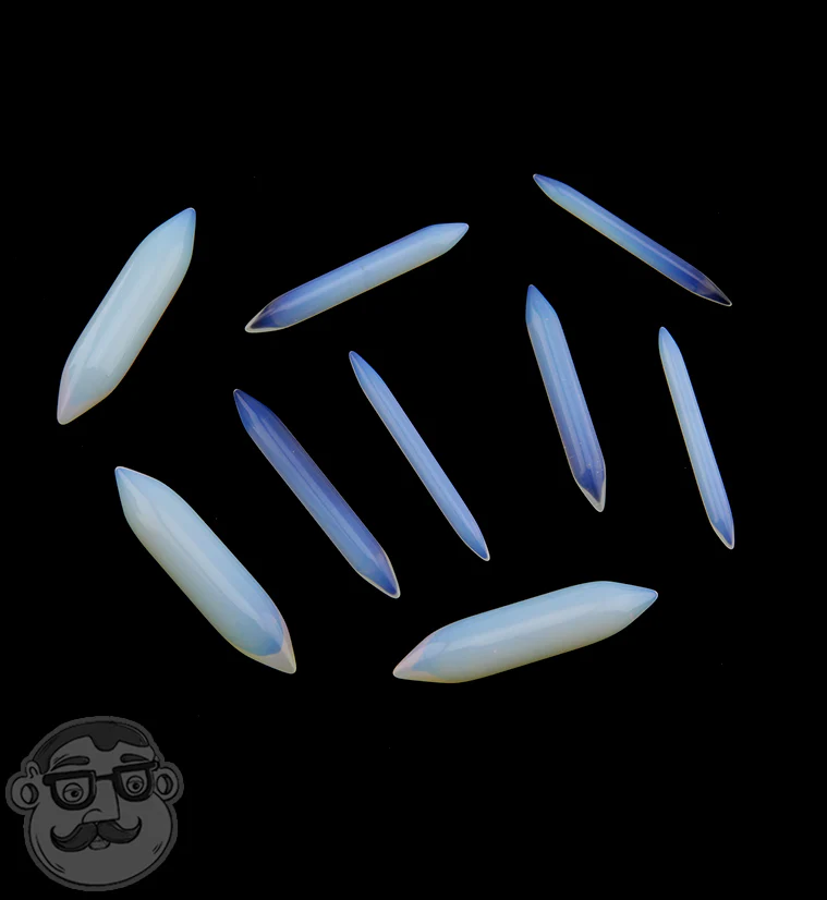 Opalite Glass Septum Spike - Image 2